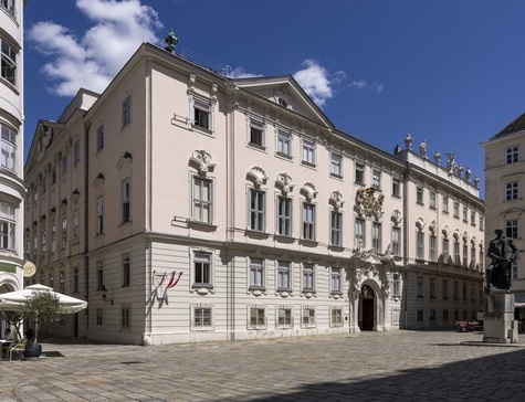 Das Geb&auml;ude des VwGH (ehamalige B&ouml;hmische Hofkanzlei)