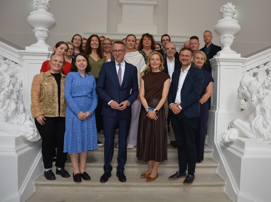 Gruppenbild Finnische Delegation